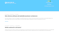 Desktop Screenshot of anvilsse.nl